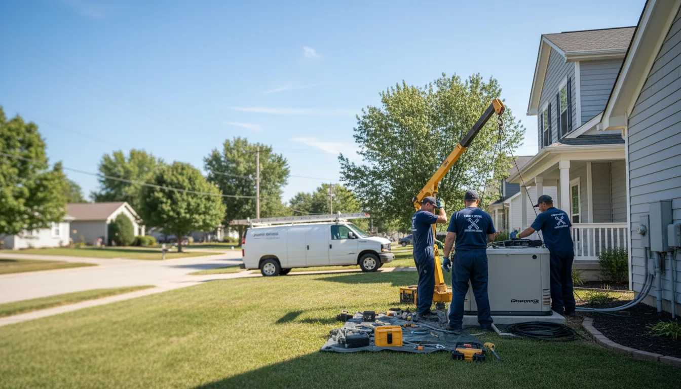 Generator Installation in Donnellson, IA near me
